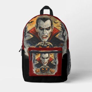 Sac À Dos Imprimé Chasseur de vampires assoiffé de sang sous la plei