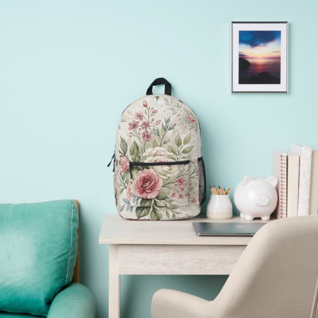 Sac À Dos Imprimé Chic Floral (Insitu)