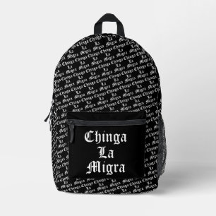 Sac À Dos Imprimé Chinga LA Migra