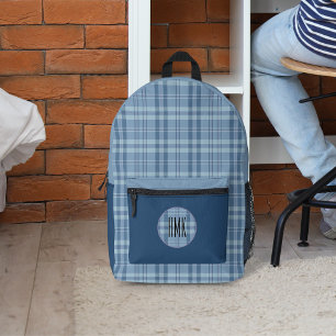 Sac À Dos Imprimé Ciel plat moderne bleu