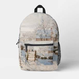 Sac À Dos Imprimé Claude Monet - Le Magpie