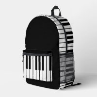 Clavier moderne chic pour piano noir et blanc