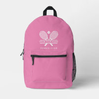Club de tennis moderne Nom Sports Équipe Swag Cust