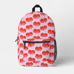 Sac À Dos Imprimé Cœur de feu