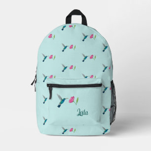 Sac À Dos Imprimé Colibri personnalisé