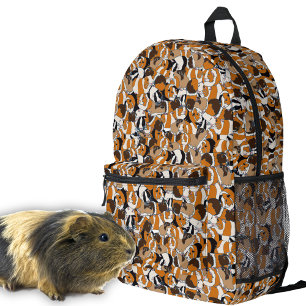 Sac À Dos Imprimé Collage de pinceaux de Guinée illustrations à moti