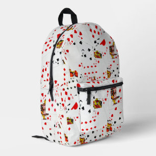 Sac À Dos Imprimé Collection De Cartes De Jeu
