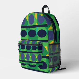 Sac À Dos Imprimé Coloré Abstrait moderne géométrique