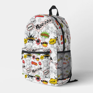 Sac À Dos Imprimé Comic Pop Art