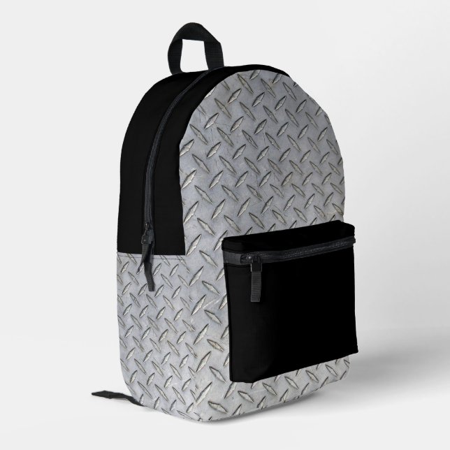 Sac À Dos Imprimé Conception de plaques de diamant (Coin arrière gauche)