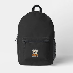 Sac À Dos Imprimé Conception de vecteur de chat noir d'Halloween drô