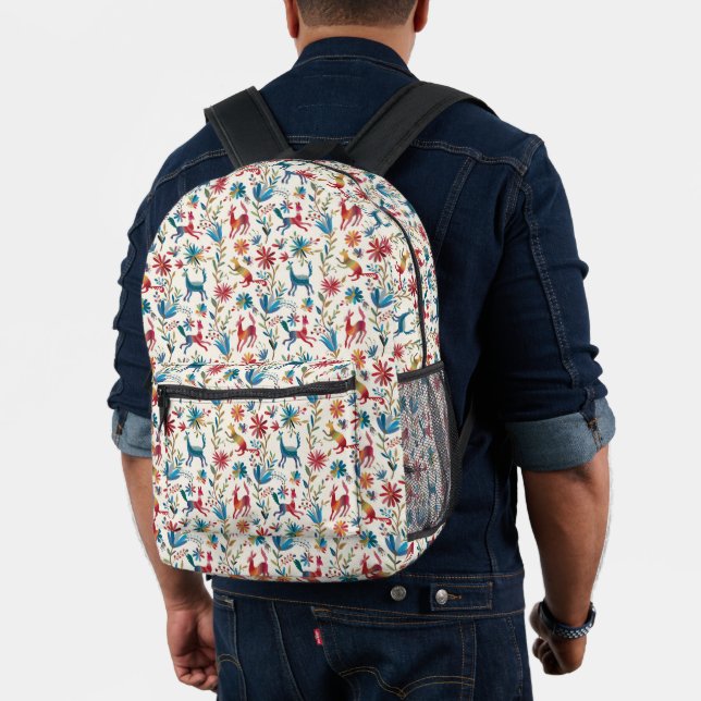 Sac À Dos Imprimé Conception inspirée d'Otomi (Insitu (Modèle))