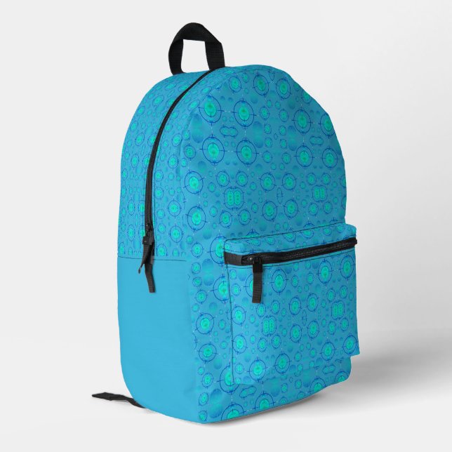 Sac À Dos Imprimé Connected Minds Pattern 2 (Coin arrière gauche)