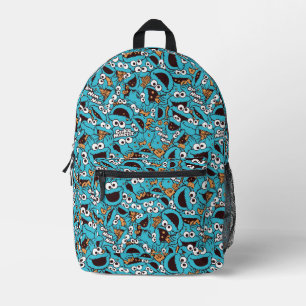 Sac À Dos Imprimé Cookie Monster Modèle Nom Nom Nom