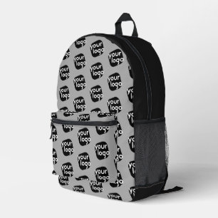Sac À Dos Imprimé Cool Moderne Motif clair gris clair Ajouter votre