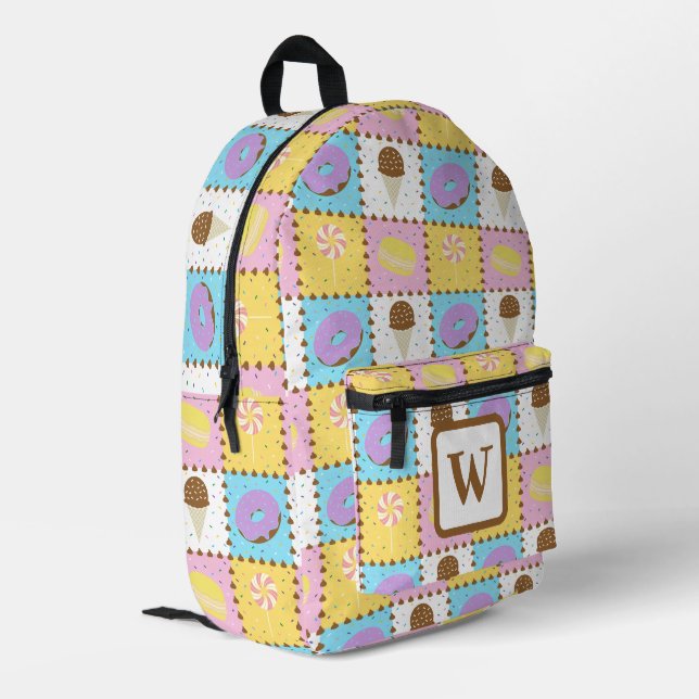 Sac À Dos Imprimé Cravages sucrés (Coin arrière gauche)