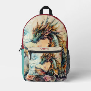 Sac À Dos Imprimé Créature Mythique Enchantée