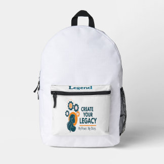 Sac À Dos Imprimé Créez votre héritage