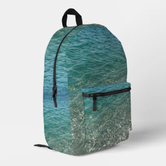 Sac À Dos Imprimé Crystal Water Beach Vibe