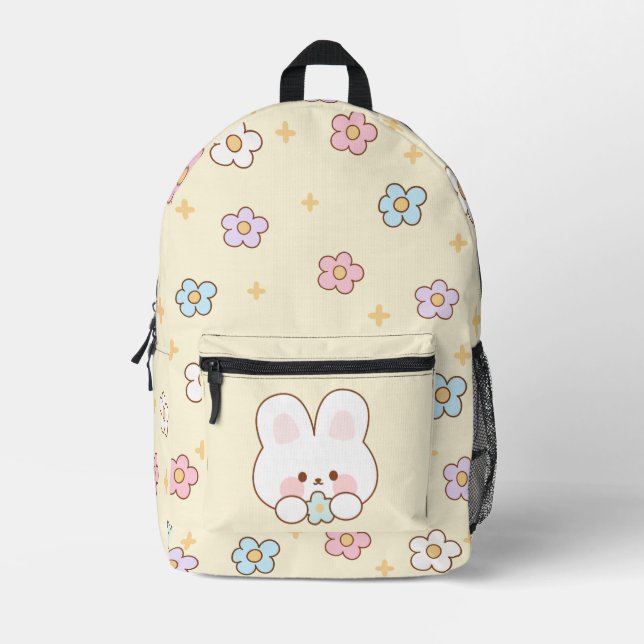 Sac À Dos Imprimé Cute Bunny Print Cut Sew Bag (Recto)