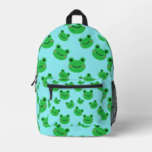 Sac À Dos Imprimé Cute Frog École pour enfants