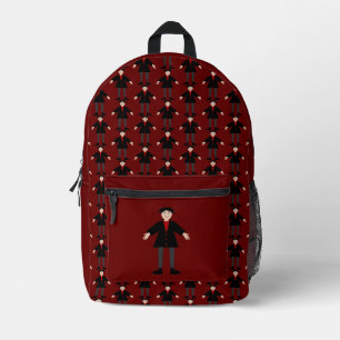 Sac À Dos Imprimé Cute Vampire Halloween