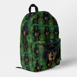 Sac À Dos Imprimé Dachshund 