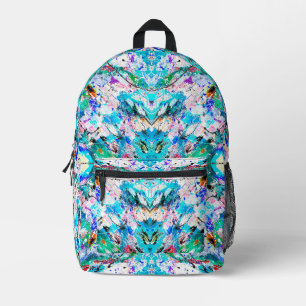 Sac À Dos Imprimé Décor de fresque colorée