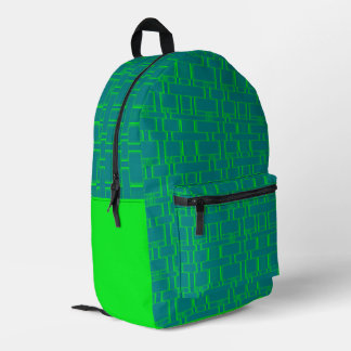 Sac À Dos Imprimé Dégradé Motif rectangle 3