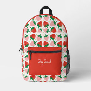Sac À Dos Imprimé Délices Sucrés aux Fruits Rouges
