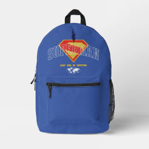 Sac À Dos Imprimé Dernier fils de Krypton Emblem
