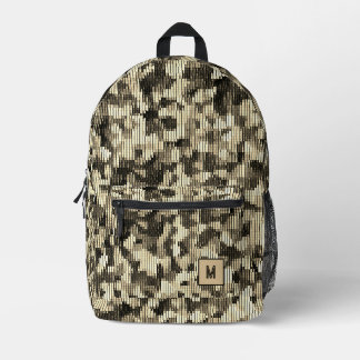 Sac À Dos Imprimé Desert serpent caméra numérique futuriste