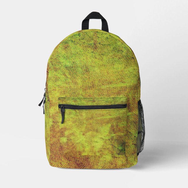 Sac À Dos Imprimé Design Denim Washed No 5 @ Emporio Moffa (Recto)