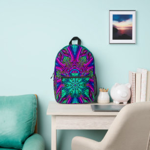 Sac À Dos Imprimé design Mandala unique