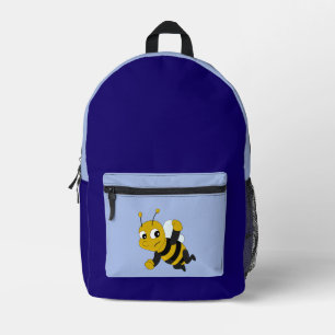 Sac À Dos Imprimé Dessin animé d'abeille 