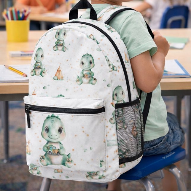 Sac À Dos Imprimé Dino Camp Explorer (Créateur téléchargé)