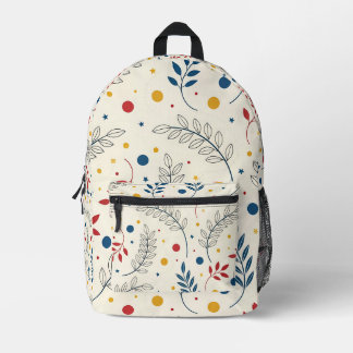 Sac À Dos Imprimé Diseño floral