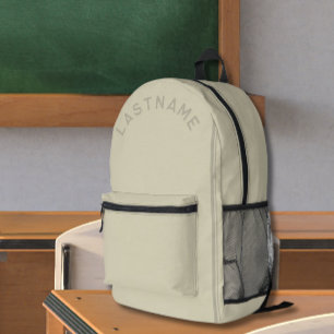 Sac À Dos Imprimé Dossier de nom personnalisé - Retour à l'école