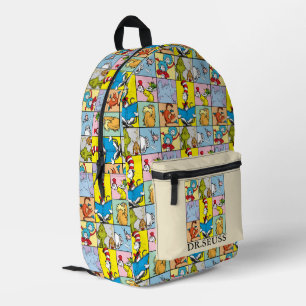 Sac À Dos Imprimé Dr. Seuss Histoires Graphiques