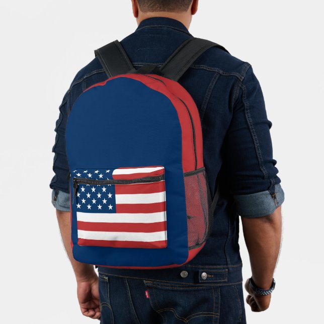 Sac À Dos Imprimé Drapeau américain (Insitu (Modèle))