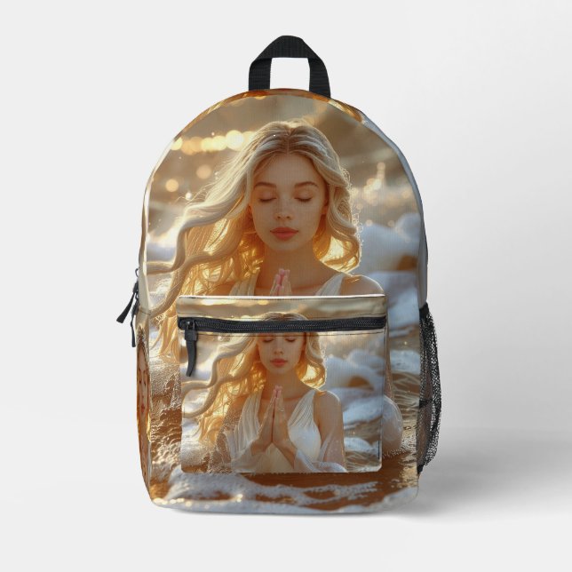 Sac À Dos Imprimé Drawstring Backpack (Recto)