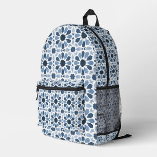 Sac À Dos Imprimé Echos andalous : Geometry marocaine Boho