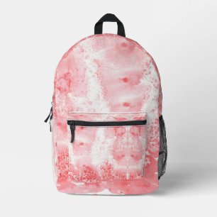 Sac À Dos Imprimé Échos Cramoisis