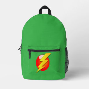 Sac À Dos Imprimé éclair jaune