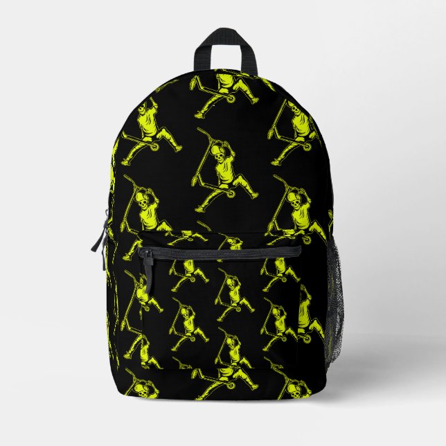 Sac À Dos Imprimé École Pro Scooter (Recto)