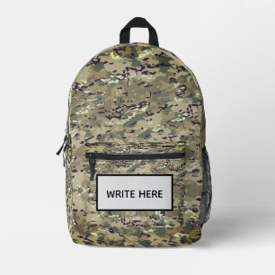 SAC À DOS IMPRIMÉ ÉCRIVEZ ICI