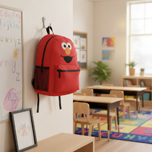 Sac À Dos Imprimé Elmo Face Art