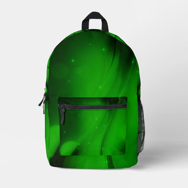 Sac À Dos Imprimé Émeraude (Recto)