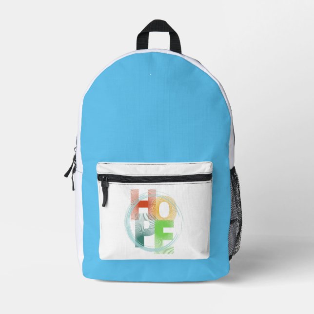 Sac À Dos Imprimé espoir (Recto)