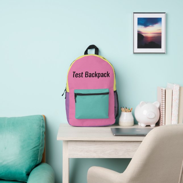 Sac À Dos Imprimé essai (Insitu)